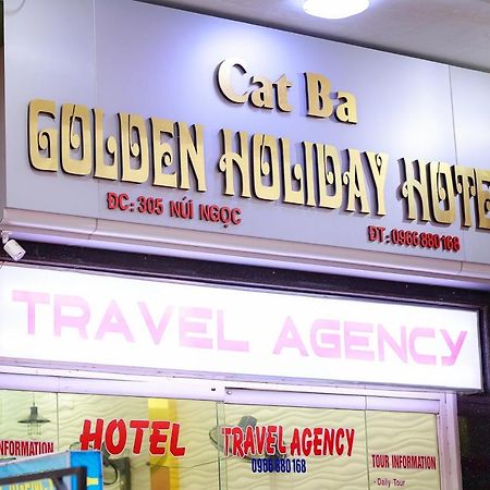 Catba Golden Holiday Hotel Dong Khe Sau Bagian luar foto