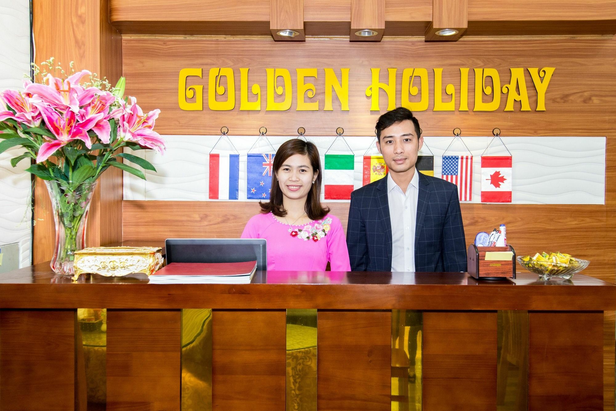 Catba Golden Holiday Hotel Dong Khe Sau Bagian luar foto